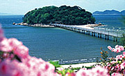 竹島・八百富神社